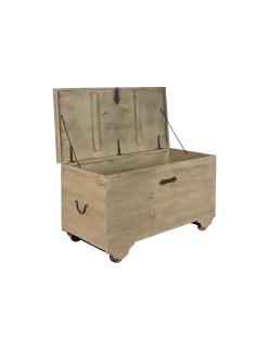 Forziere Home ESPRIT Naturale teak 136 X 70 X 76 cm