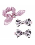 Clips para Pelo Disney   Rosa Minnie Mouse Lazo Set