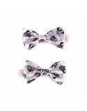 Clips para Pelo Disney   Rosa Minnie Mouse Lazo Set