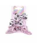 Clips para Pelo Disney   Rosa Minnie Mouse Lazo Set