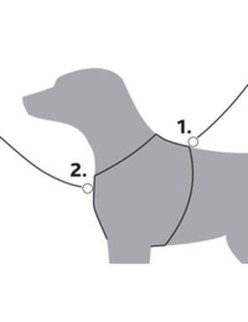 Arnés para Mascotas Trixie Premium Trekking XL