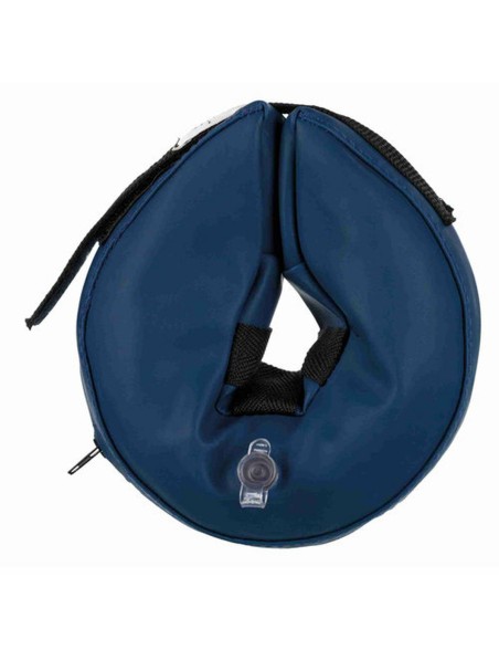 Collar protector para perro Trixie Azul Inflable (14-18 cm)