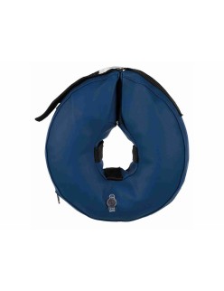 Collar protector para perro Trixie Azul Inflable (20-24 cm)
