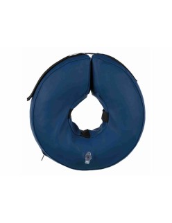 Collar protector para perro Trixie Azul Inflable (24-31 cm)