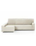 Funda para chaise longue de brazo corto derecho Hosteline OLIMPO Marfil 48 x 29 x 14 cm
