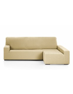 Funda para chaise longue de brazo corto izquierdo Hosteline CAMERON Beige 48 x 29 x 14 cm