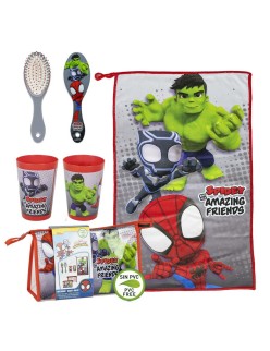 Nécessaire de Voyage Spidey Rouge 23 x 15 x 8 cm