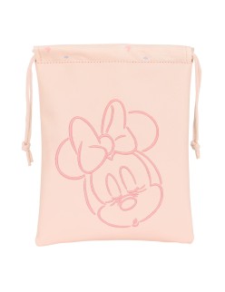 Portameriendas Minnie Mouse Baby Rosa claro 20 x 25 cm Saco