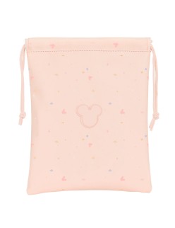 Portameriendas Minnie Mouse Baby Rosa claro 20 x 25 cm Saco