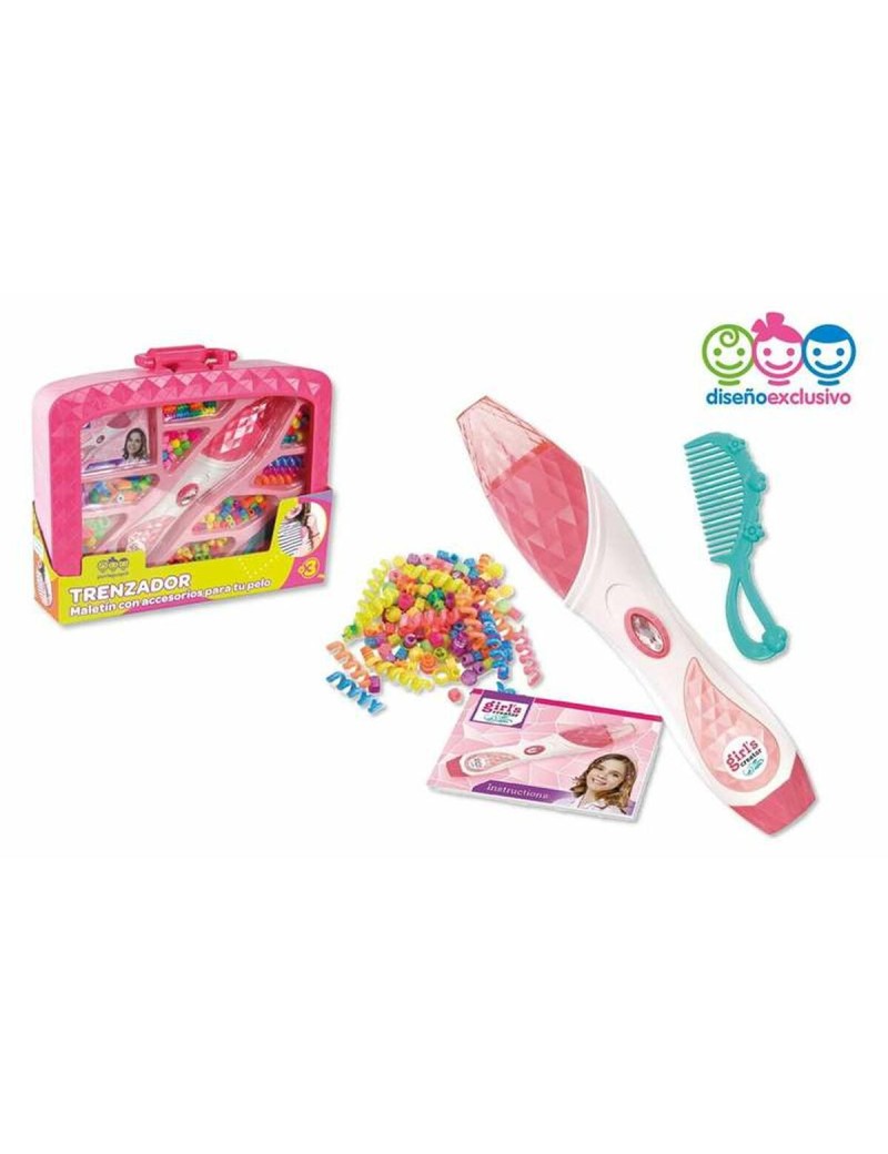Hair Braiding Kit with Accessories 30 x 24 cm