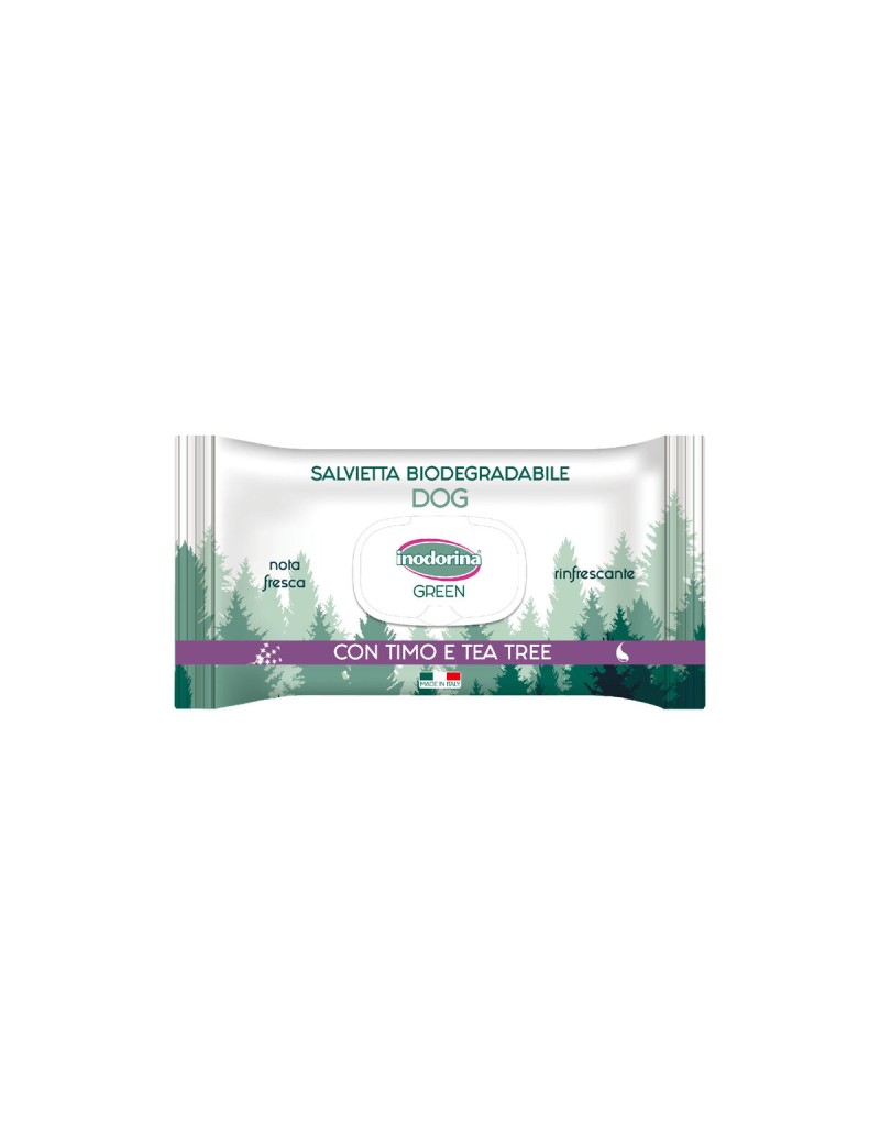 Wet Wipes for Pets Inodorina 30 Units
