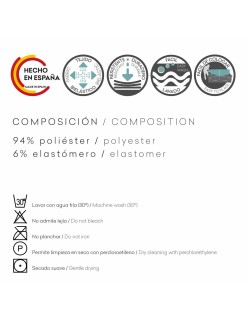 Capa para chaise longue de braço curto esquerdo Eysa (Recondicionado B)