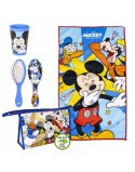 Set da Bagno da Viaggio per Bambini Mickey Mouse 4 Pezzi