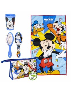 Conjunto de Higiene Infantil de Viagem Mickey Mouse 4 Peças