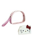Necessaire da Viaggio Hello Kitty Rosa 100 % Poliuretano