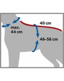 Albornoz para perro Trixie Gris S