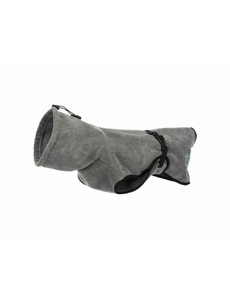 Albornoz para perro Trixie Gris L