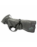 Albornoz para perro Trixie Gris L