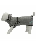 Albornoz para perro Trixie Gris L