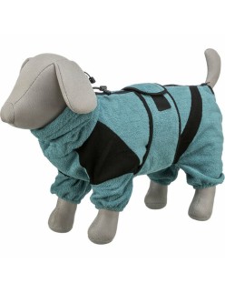 Albornoz para perro Trixie Azul XL