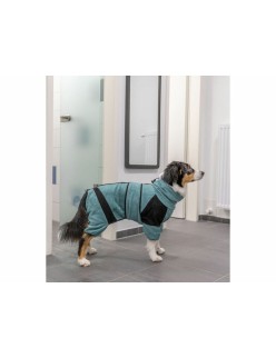 Albornoz para perro Trixie Azul XL