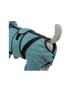 Albornoz para perro Trixie Azul L