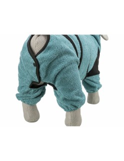 Albornoz para perro Trixie Azul L