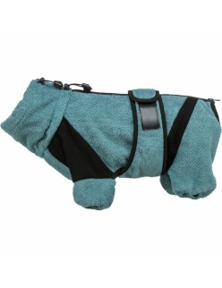 Albornoz para perro Trixie Azul M L M/L