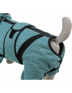 Albornoz para perro Trixie Azul M L M/L