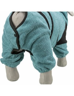 Albornoz para perro Trixie Azul M L M/L