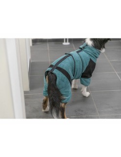 Albornoz para perro Trixie Azul M L M/L