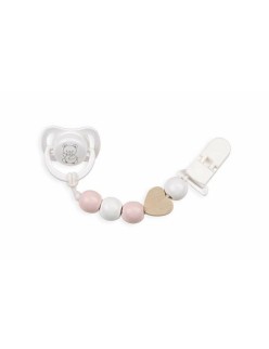 Ensemble Tétine et Attache Tétine Arias Plastique