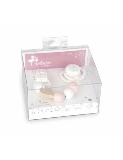 Ensemble Tétine et Attache Tétine Arias Plastique