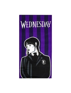 Serviette de plage Wednesday Noir 70 x 140 cm