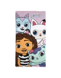 Toalha de Praia Gabby's Dollhouse Multicolor 70 x 140 cm