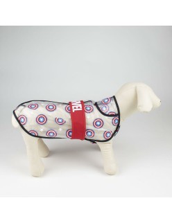 Chubasquero para Perro The Avengers Transparente PVC capitan america