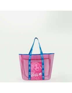 Sac de plage Barbie Fuchsia 100 % polyester