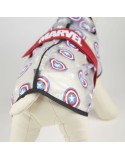 Chubasquero para Perro The Avengers Transparente PVC capitan america