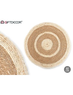 Teppich LR23335-80 natürlich Esparto 84 x 2 x 84 cm (6 Stück)