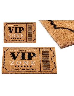 Felpudo VIP Estampado PVC Fibra de coco 60 x 2 x 40 cm (10 Unidades)