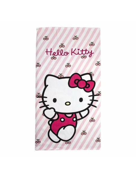 Beach Towel Hello Kitty 70 x 140 cm