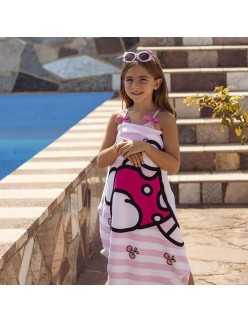 Beach Towel Hello Kitty 70 x 140 cm