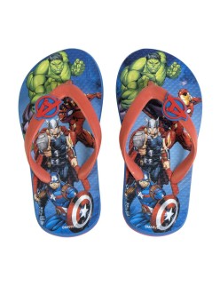 Swimming Pool Slippers The Avengers Dark blue