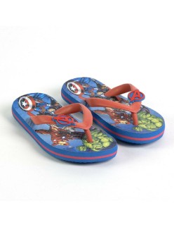 Swimming Pool Slippers The Avengers Dark blue