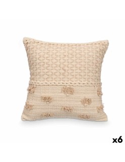 Cojín 4734 Beige Natural 45 x 15 x 45 cm (6 Unidades)