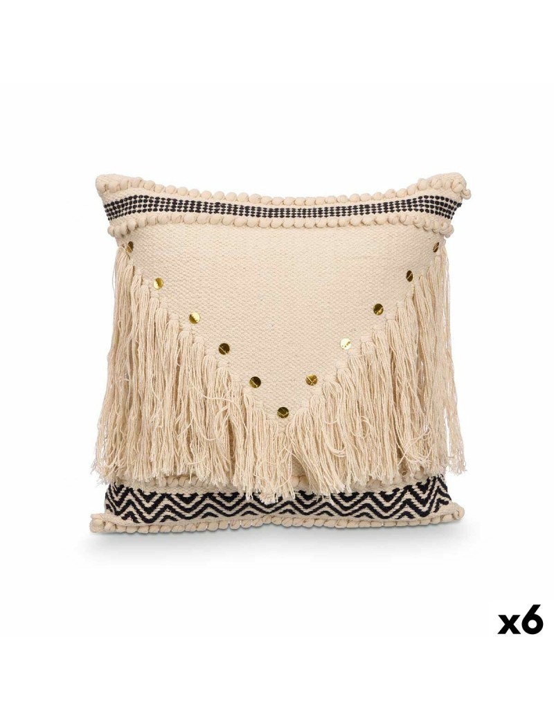 Cojín 4740 Negro Natural 45 x 15 x 45 cm (6 Unidades)