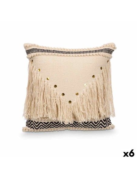 Cojín 4740 Negro Natural 45 x 15 x 45 cm (6 Unidades)
