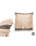 Coussin 4740 Noir Naturel 45 x 15 x 45 cm (6 Unités)