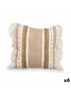 Cojín SH-CS-22-058 Marrón Natural 45 x 16 x 45 cm (6 Unidades)