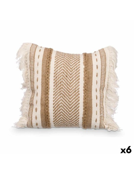 Cojín SH-CS-22-058 Marrón Natural 45 x 16 x 45 cm (6 Unidades)